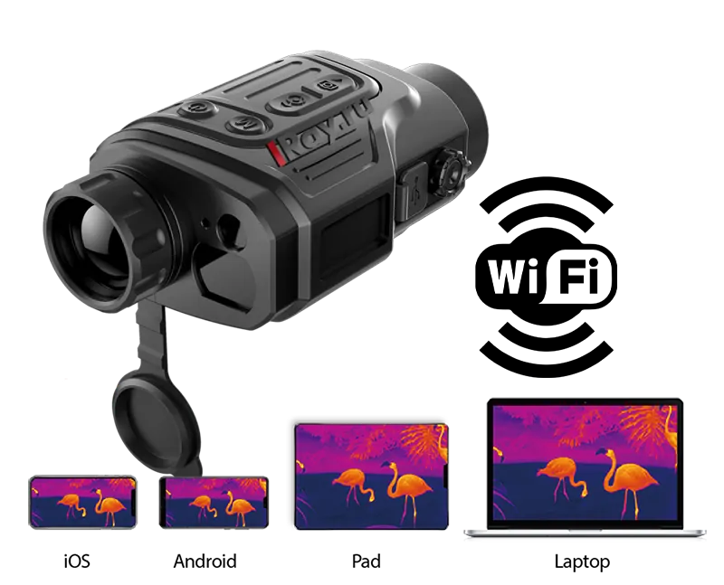 Тепловизионный монокуляр с дальномером IRay Finder FL 25R