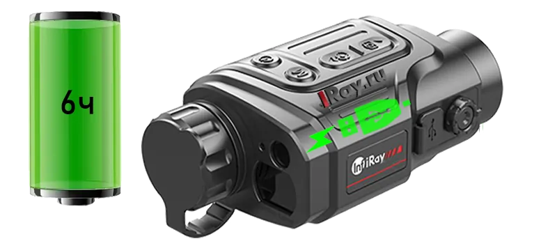 Тепловизионный монокуляр с дальномером IRay Finder FL 25R